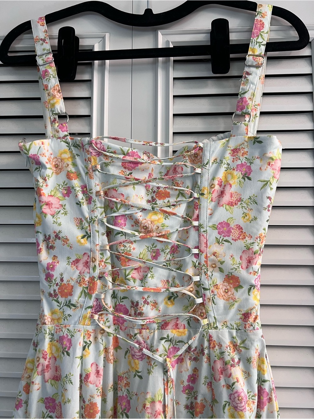 House of CB A-Line Sundress with Sweetheart Bodice - Picture 6 of 8